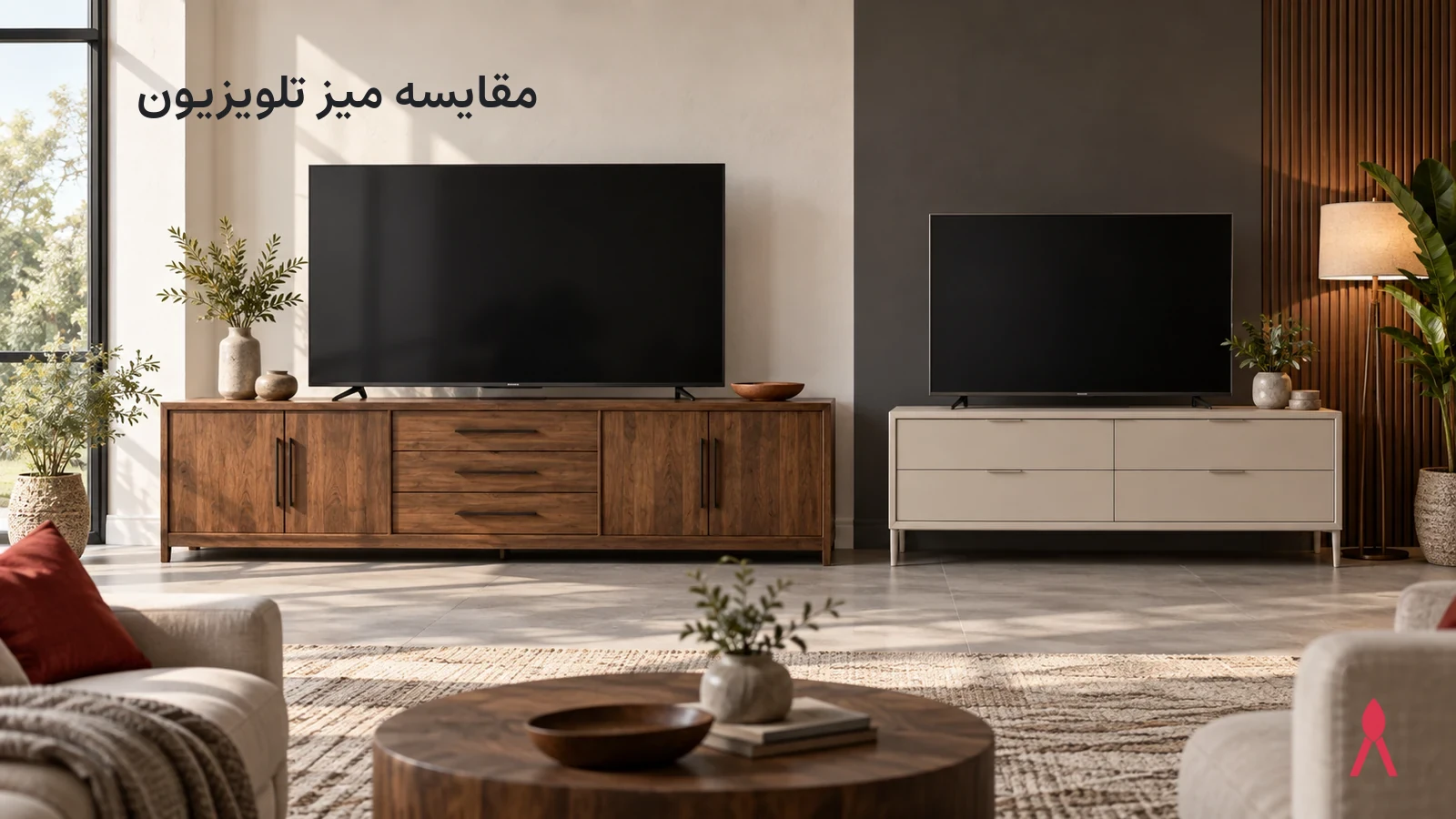 میز تلویزیون؛ معیارهای انتخاب، کاربرد و خطاهای رایج